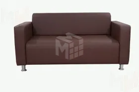  Диван Блэк нераскладной Люкса Шоколад 200 см