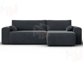 Диван угловой Лига-099 угол универсальный ( Vertical серый )