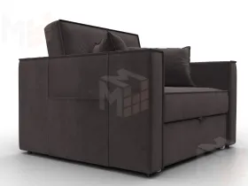 Кресло-кровать Лига-104 (80) ( SEVEN 727 коричневый )