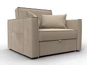 Кресло-кровать Лига-104 (80) ( SEVEN 729 бежевый )