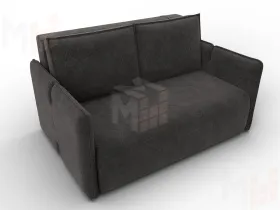 Диван прямой Лига-117 ( LAIM 10 темно-коричневый )