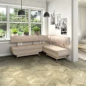 Кухонный диван Валенсия Стандартный комплект 1700х1500 Велюр Латте