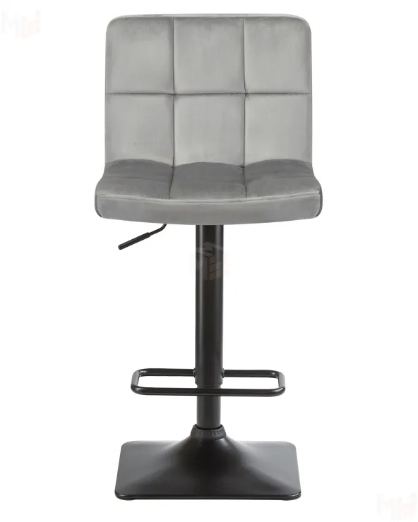 Стул барный DOBRIN DOMINIC (серый велюр (MJ9-75))