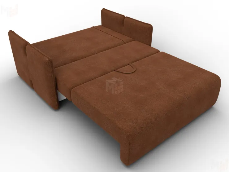 Диван прямой Лига-117 ( LAIM 14 терракотовый )