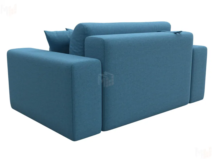 Кресло Лига-036 НПБ ( Амур голубой )