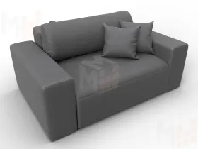 Кресло Лига-036 НПБ ( JOLY 13 серый )