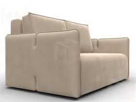 Диван прямой Лига-117 ( SEVEN 729 бежевый )