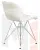 Стул обеденный DOBRIN BUTTERFLY CHROME (ножки хром, цвет белый) Стул обеденный DOBRIN BUTTERFLY CHROME (ножки хром, цвет белый)