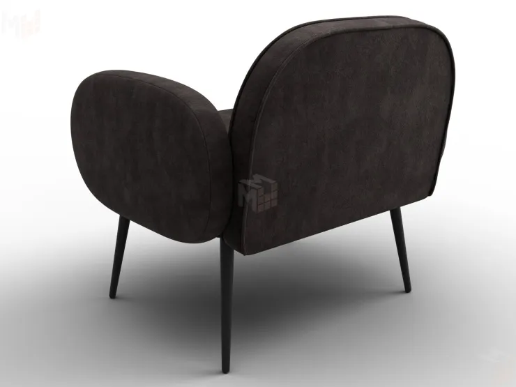 Кресло Лига-086 ( BRUT 17 коричневый )