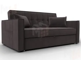 Диван прямой Лига-104 (140) ( SEVEN 727 коричневый )