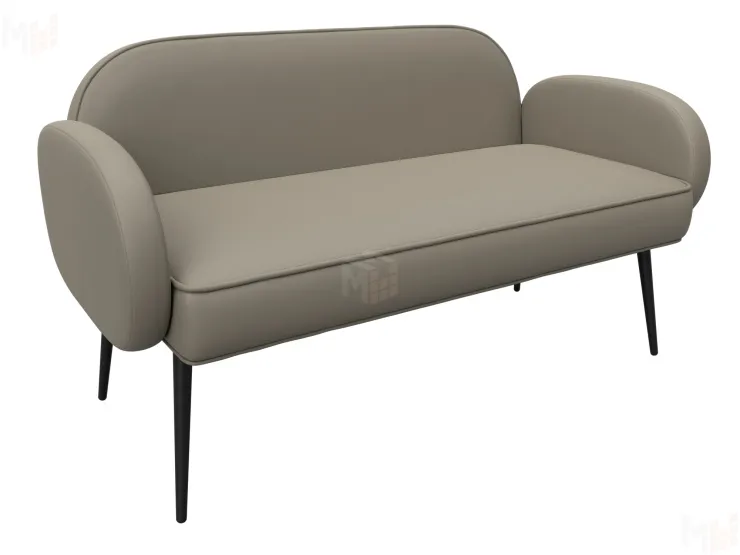 Диван прямой Лига-086 ( GRIFON 04 бежевый )