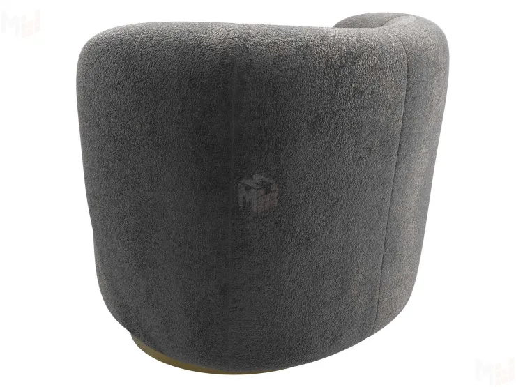 Кресло Лига-072 ( велюр TOWER 10 серый )