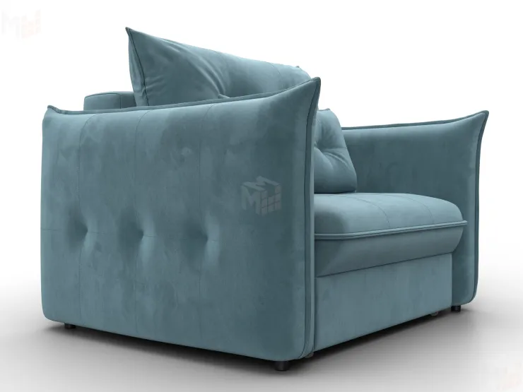 Кресло Лига-100 НПБ ( SEVEN 113 бирюзовый )