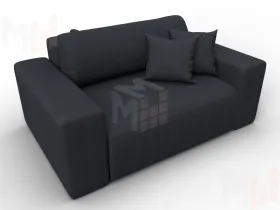 Кресло Лига-036 НПБ ( JOLY 16 темно-серый )