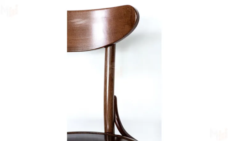 Стул деревянный венский Милем темный орех