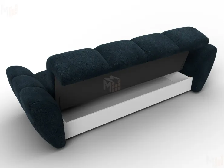 Диван-книжка Лига-129 ( LAIM 21 графит )