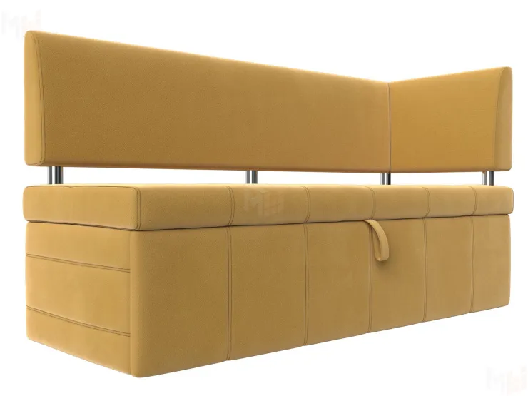 Диван кухонный прямой Стоун с углом правый