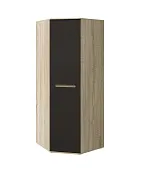 Шкаф Ким угловой (сонома/графит)