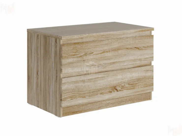 2.05.02.020.3 МАЛЬТА комод 2 ящика 80х54 сонома RU
