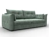 Диван прямой Лига-100 НПБ ( BRUT 08 зеленый )