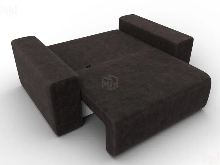 Кресло Лига-036 НПБ ( BRUT 17 коричневый )