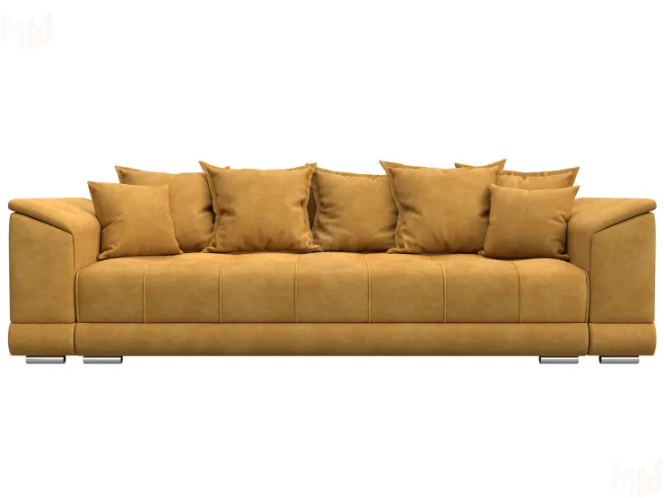 Диван прямой НордСтар НПБ ( BRUT 10 желтый )