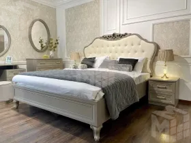 Кровать Мокко 160x200 см серый камень Кровать Мокко 160x200 см серый камень