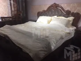 Кровать Илона 180х200 см караваджо с мягким изголовьем Кровать Илона 180х200 см караваджо с мягким изголовьем