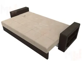 Диван прямой Дубай Лайт ( Бежевый;Коричневый )