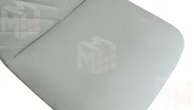 Стул Шерри К3 Белый матовый, Велюр Confetti Silver