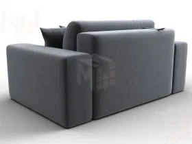 Кресло Лига-036 НПБ ( SEVEN 17 серый )