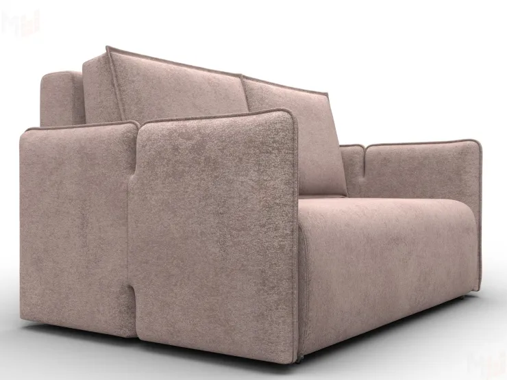 Диван прямой Лига-117 ( TOWER 05 бежевый )