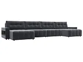 Диван П-образный с полками Лига-053 НПБ Лонг