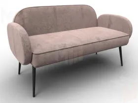 Диван прямой Лига-086 ( TOWER 05 бежевый )