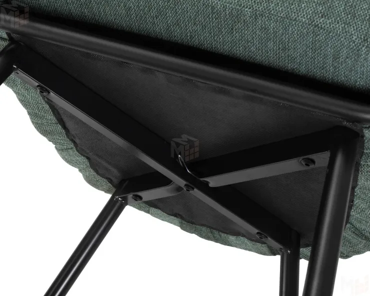 Стул обеденный DOBRIN MATILDA (зеленая ткань (LAR 275-23))