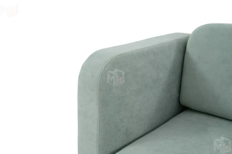 Кушетка Хьюстон на пружинном блоке Зеленый