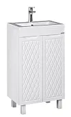 Тумба под умывальник "Andrea 50" 3D без ящика Домино