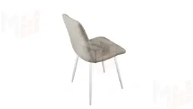 Стул Чили ромб СРП-052 Эмаль белый матовый, Beige (бежевый)