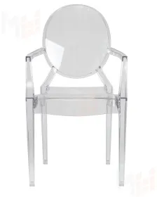 Стул обеденный DOBRIN LOUIS GHOST (цвет прозрачный)