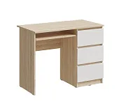 Стол компьютерный Челси (сонома/белый)