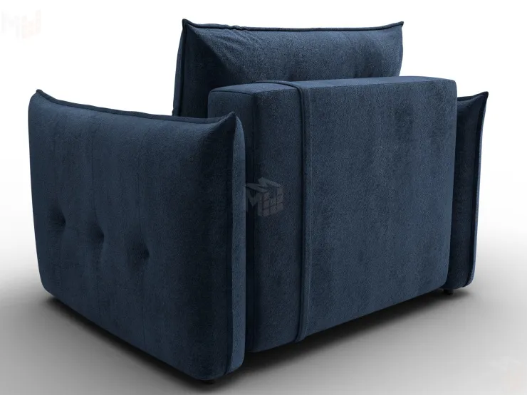 Кресло Лига-100 НПБ ( TOWER 13 синий )