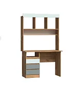 Стол письменный с надстройкой Челси Color (сумеречный голубой/мята) Стол письменный с надстройкой Челси Color (сумеречный голубой/мята)