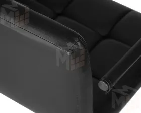 Стул барный DOBRIN KRUGER ARM BLACK (черный)