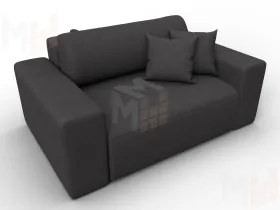 Кресло Лига-036 НПБ ( JOLY 08 коричневый )