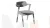 Стул Гонконг 2 - N-242 Графит,  №219 Велюр Jercy graphite