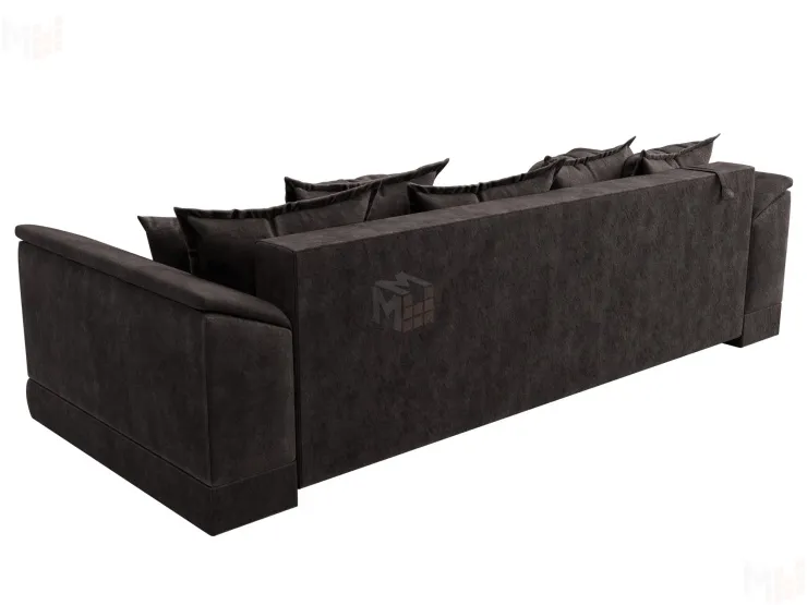 Диван прямой НордСтар НПБ ( BRUT 17 коричневый )