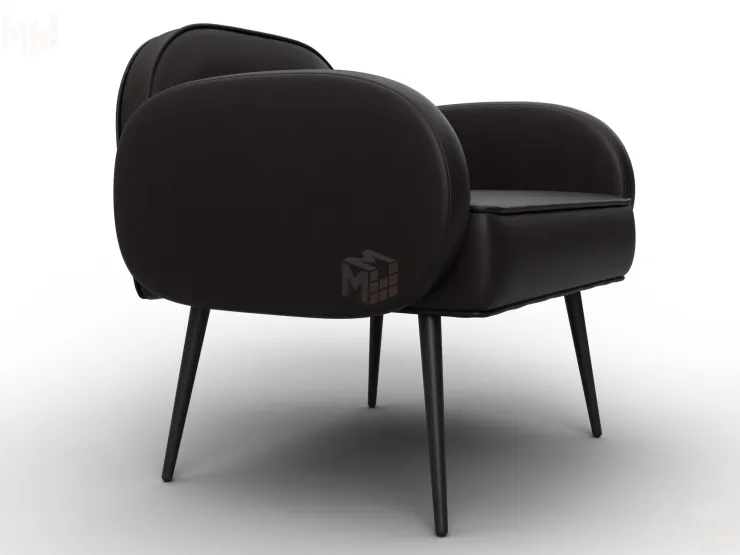 Кресло Лига-086 ( экокожа GRIFON 12 коричневый )