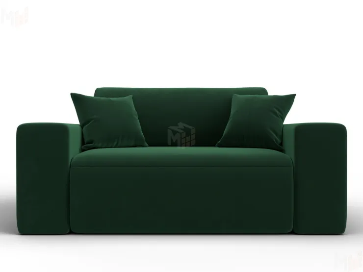 Кресло Лига-036 НПБ ( SEVEN 626 зеленый )