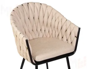 Стул обеденный DOBRIN MATILDA (бежевая ткань (LAR 275-1))