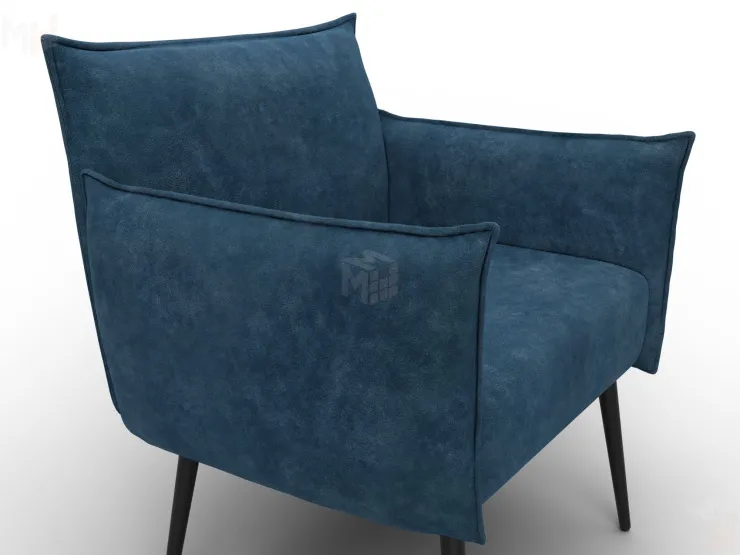 Кресло Лига-083 ( BRUT 11 синий )